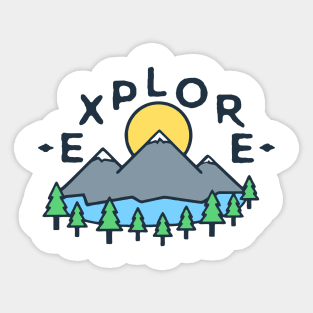 EXPLORE Sticker